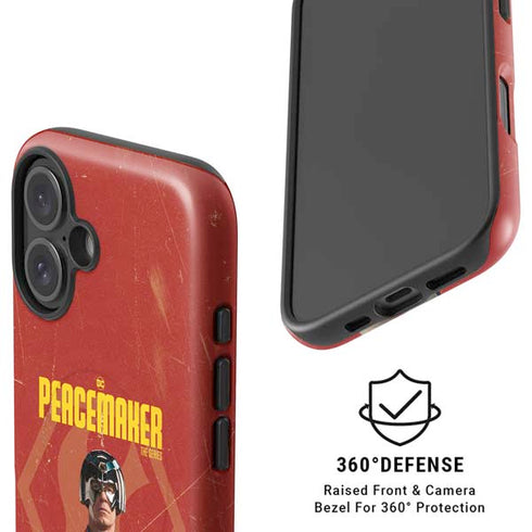 DC Comics Peacemaker John Cena iPhone 16 Plus Magsafe Impact Case